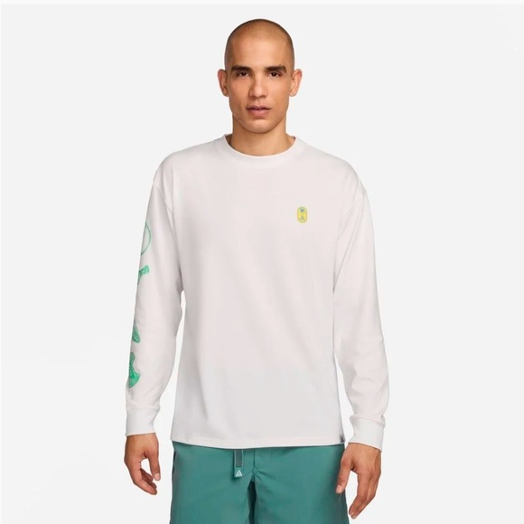 Nike ACG Trail Snacks Athletic Long Sleeve Shirt FV3488-121 Men’s Small nwt - Picture 1 of 6